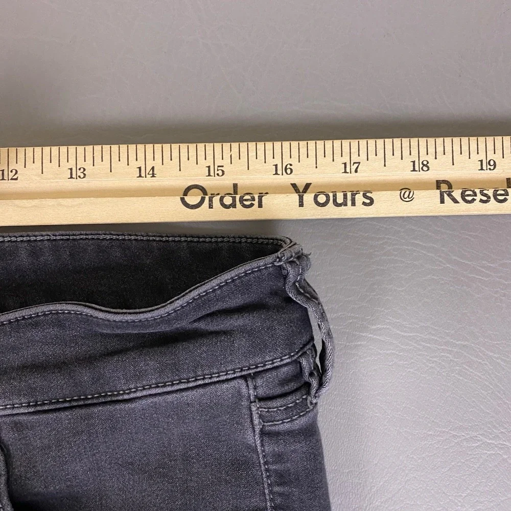 Liverpool Los Angeles High Rise Ankle Jeans Women's 14/32‎ Black / Charcoal Gray